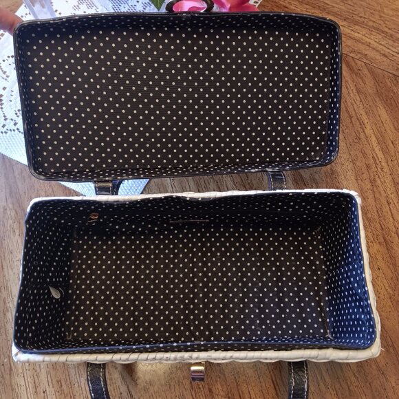 *Vintage 2006 Kate Spade Wicker Basket Box Bag* - Picture 2 of 9